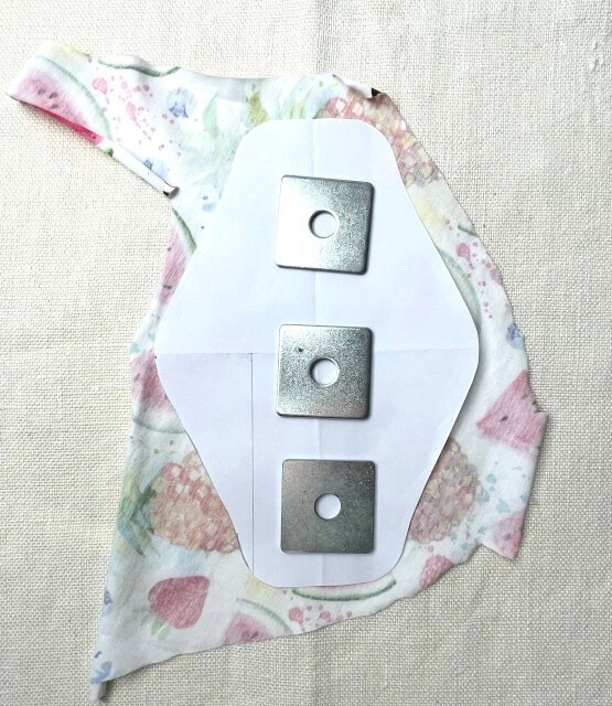 How to sew comfortable sanitary pad Tracing pattern
