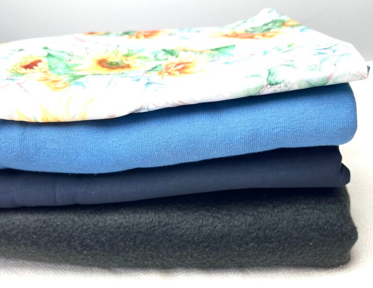 Stack of backing fabrics for reusable pads