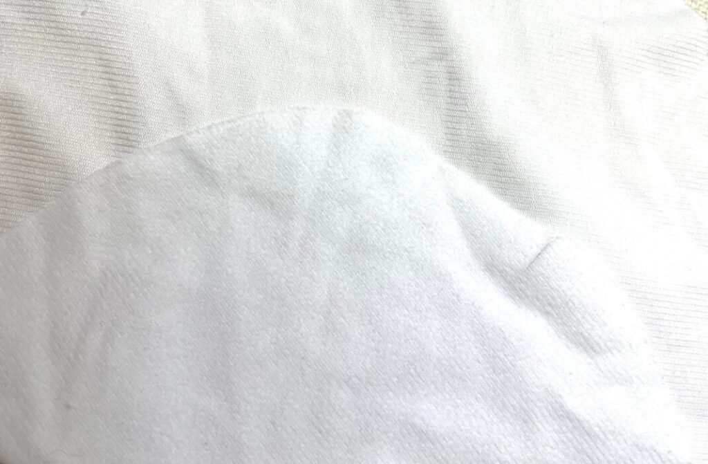 Microsuede as materials for reusable pad