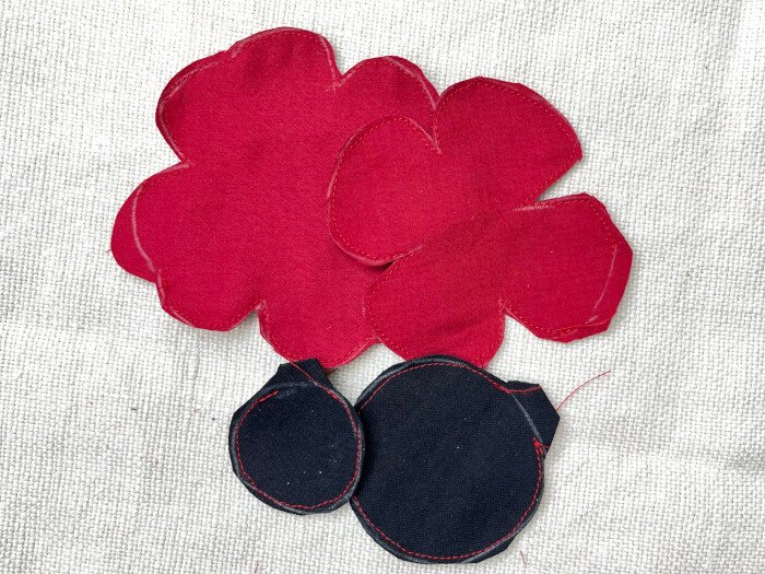 Trimming seam allowances 