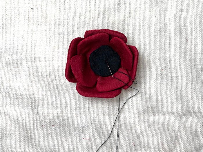 Sewing flower