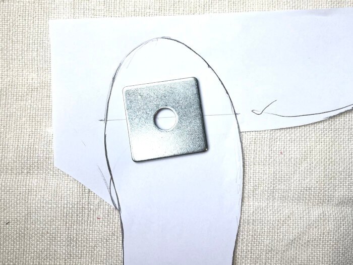 Tracing top of the shoe liner socks