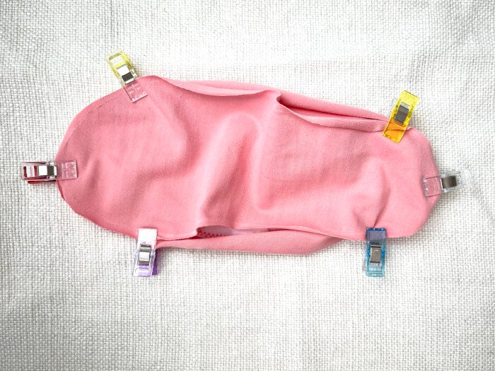 Attaching the sole to the top of the shoe liner socks