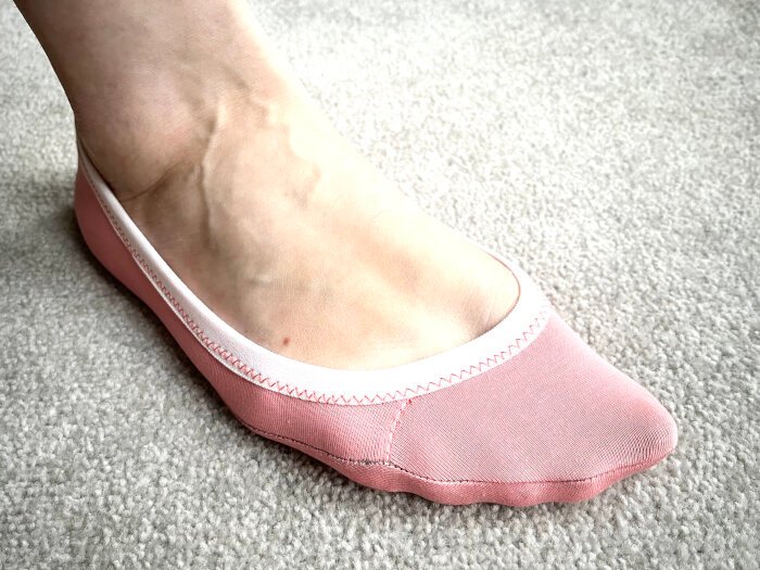 How to draft and sew shoe liner socks with sustainable materials