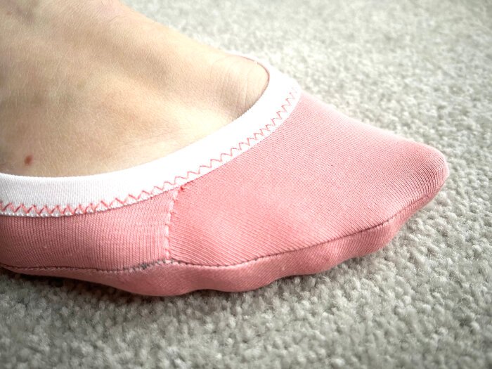 Finished shoe liner socks