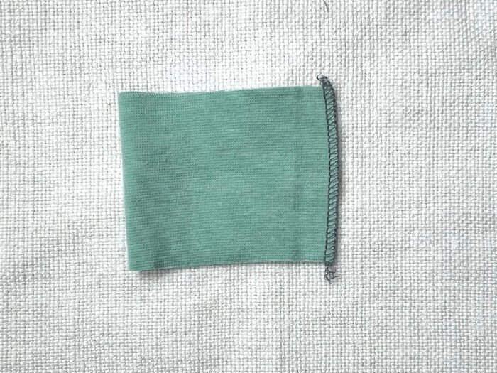 How to Draft and Sew Socks at Home: Easy DIY Guide Sewing the cuff of the sock