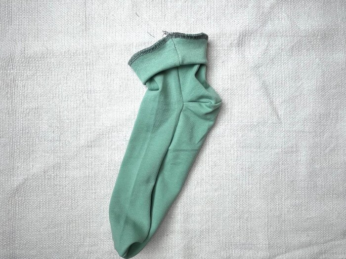 How to Draft and Sew Socks at Home: Easy DIY Guide Sewing on the cuff