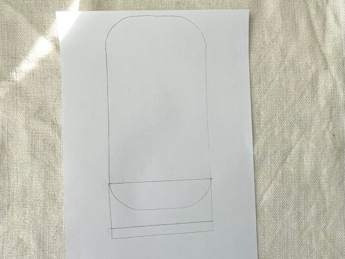 How to Draft and Sew Socks at Home: Easy DIY Guide Drafting top piece for handmade socks