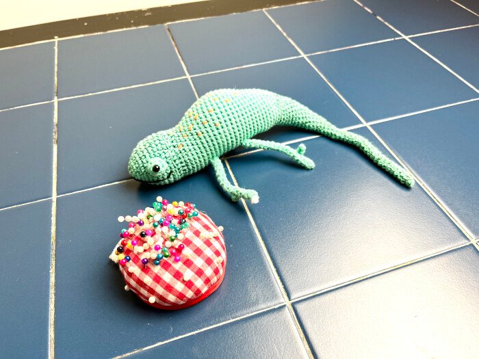 Before picture - the prompt against the original table.