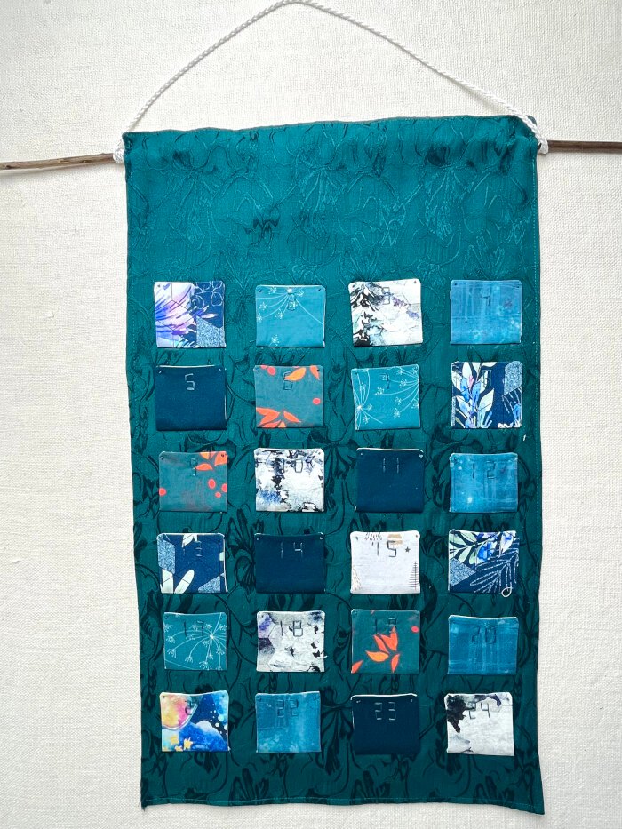 Turn Scrap Fabric into a Stunning Fabric Advent Calendar