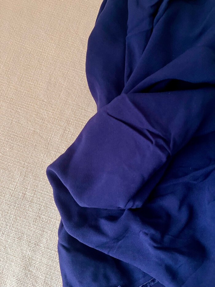 Choosing the Best Natural Fibres for Garment Sewing Drapey viscose fabric in poplin weave for soft dresses and blouses.