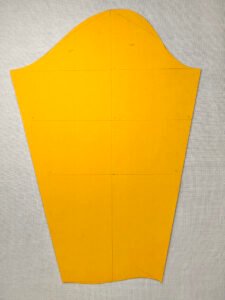 How to Draft a Perfect Sleeve Pattern: Step-by-Step Guide for Beginners Finished basic sleeve block traced onto sturdy cardboard for reuse.