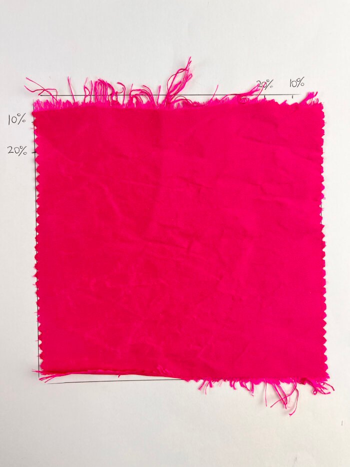 Silk fabric texture after washing for everyday garment sewing