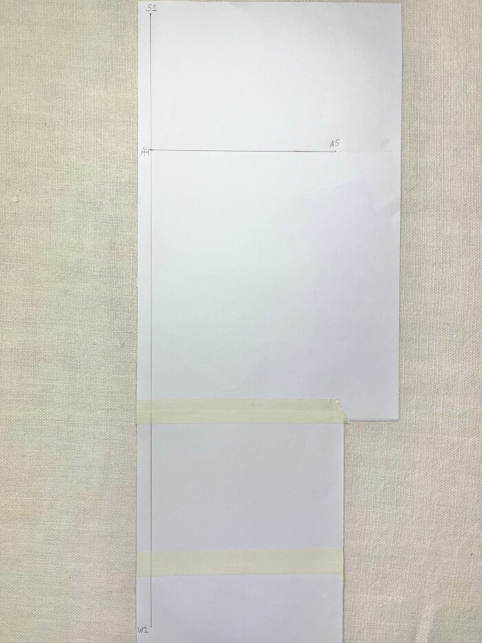 Drafting sleeve crown width using bicep circumference measurement