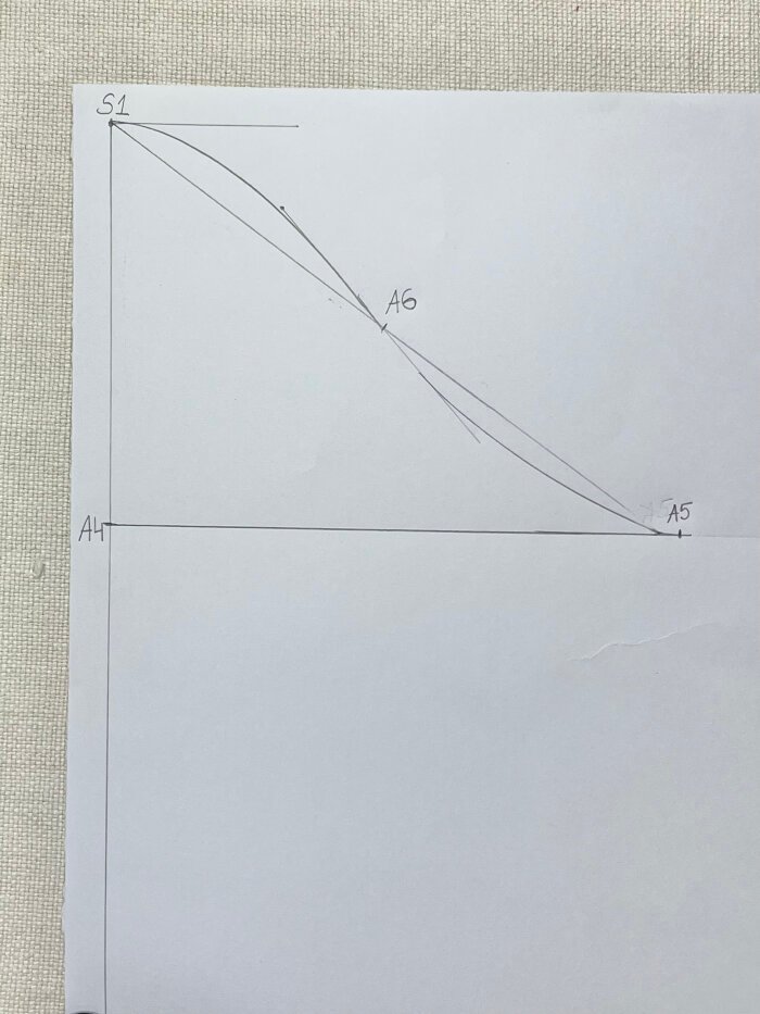 Adjusting t-shirt sleeve pattern to match armscye length