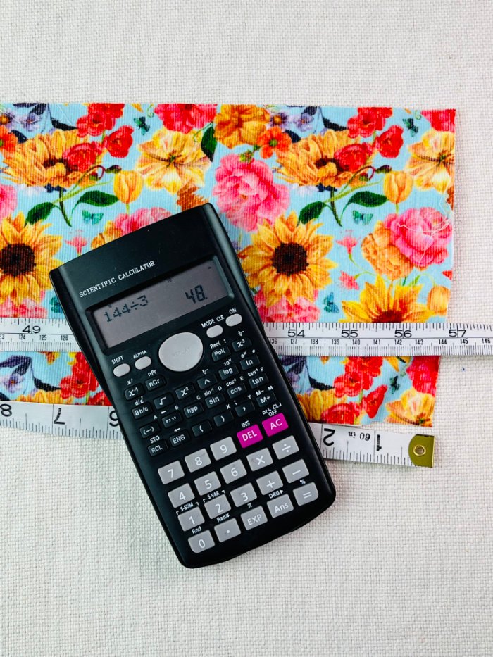 How to Sew a Hair Scrunchie: 4 Easy Methods Using Less Fabric (Beginner-Friendly) Dividing the total strip length into three equal parts for each scrunchie