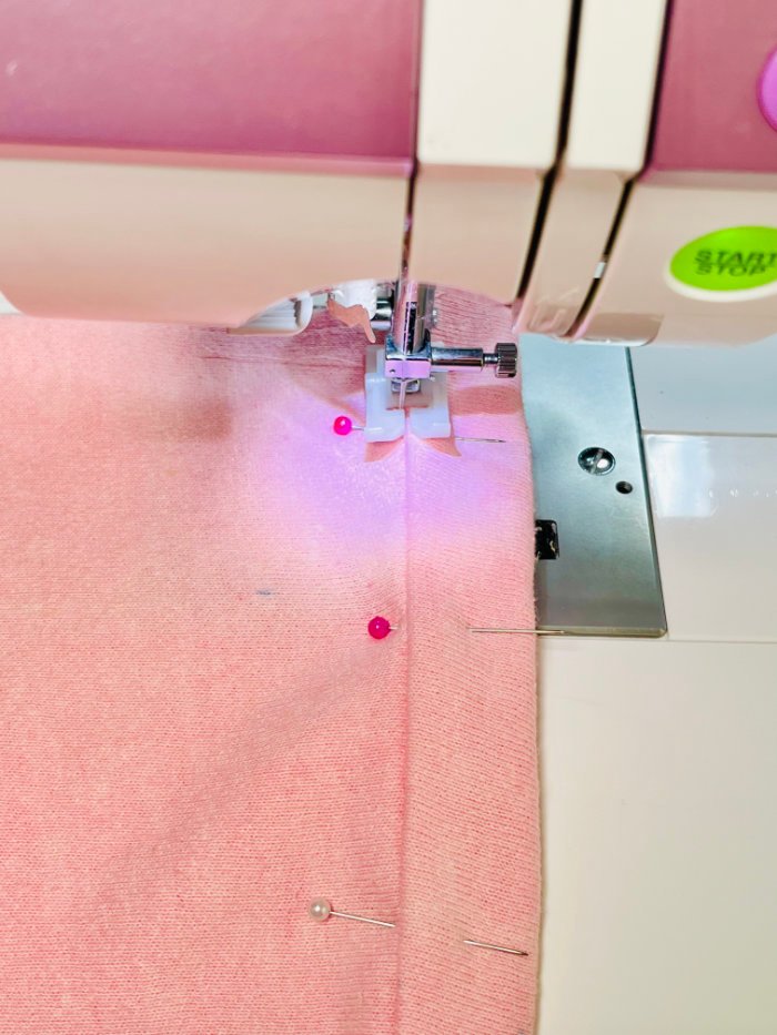 How to Sew a Wrap Skirt from an A-Line Skirt Block (Beginner) Stitching in the ditch from right side to secure wrap skirt waistband neatly