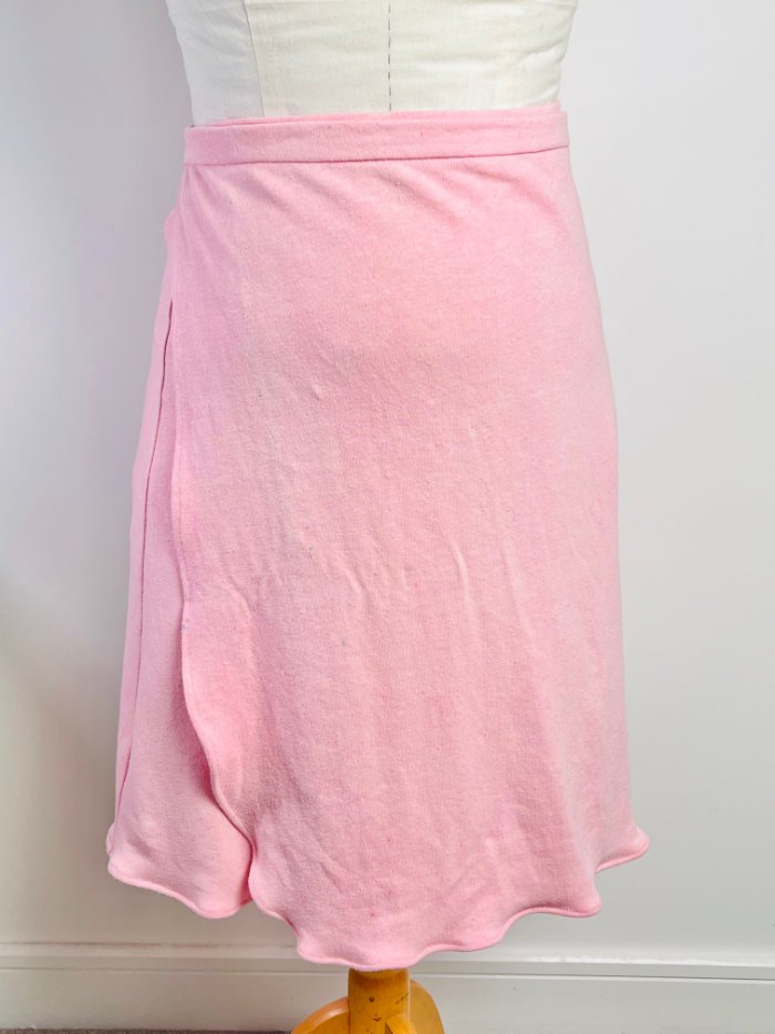 How to Sew a Wrap Skirt from an A-Line Skirt Block (Beginner) Completed wrap skirt