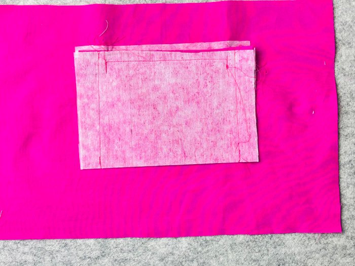 Sewing welt pocket side seams 