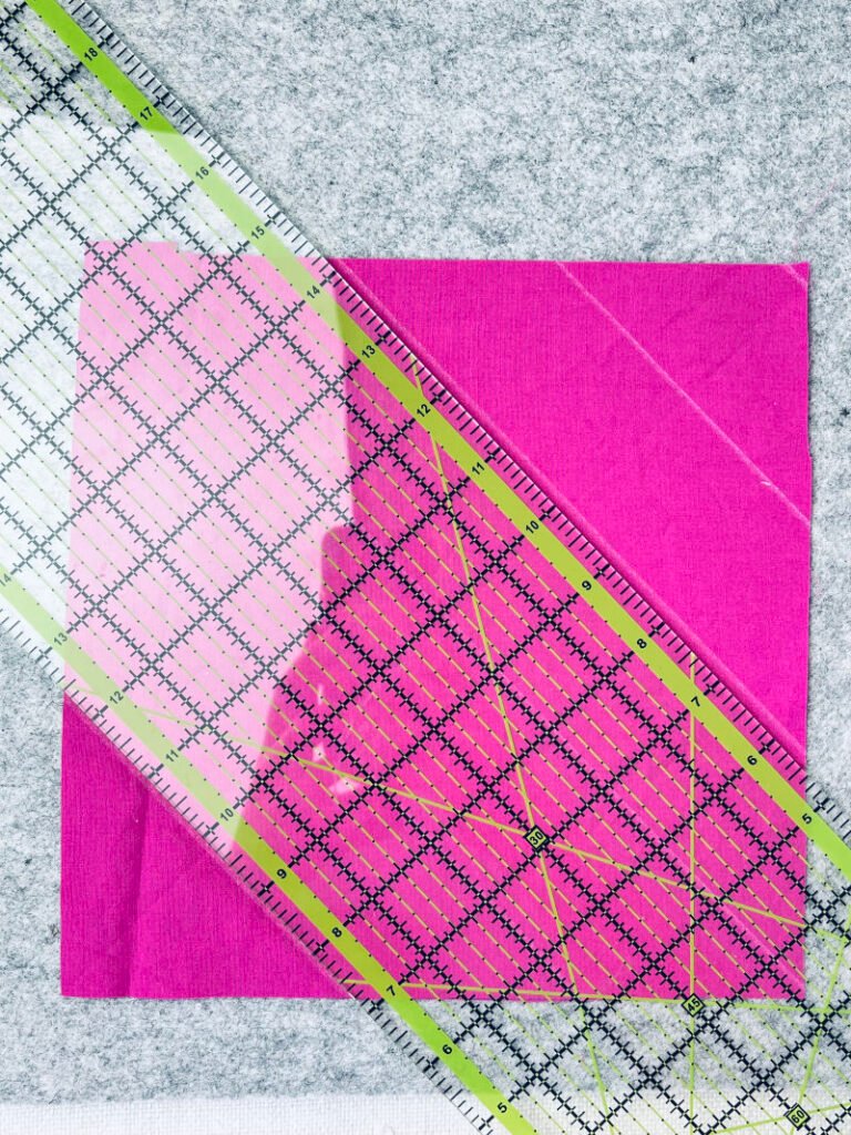 How to Make Bias Binding (Step-by-Step Tutorial for Beginners) Cutting a square fabric for bias bindings
