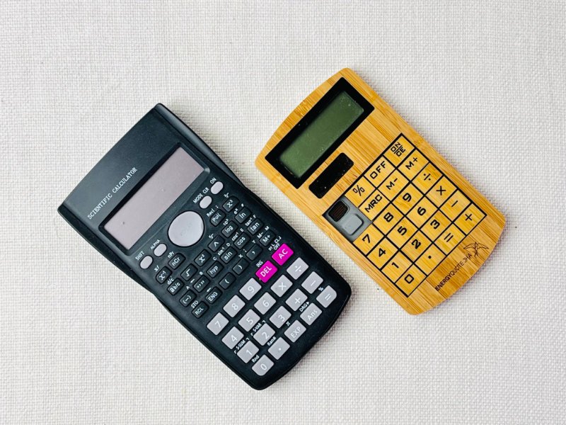 Sewing Pattern Drafting Tools You Actually Need Calculators used for garment pattern drafting measurements and seam allowance calculations