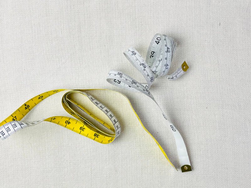 Sewing Pattern Drafting Tools You Actually Need Flexible tape measure for taking body measurements for garment pattern drafting