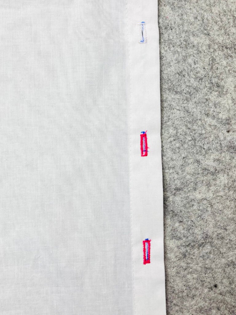 comparison of different sewing machine buttonhole styles