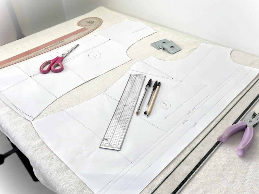 Home How to Draft a Shirt Pattern From Scratch