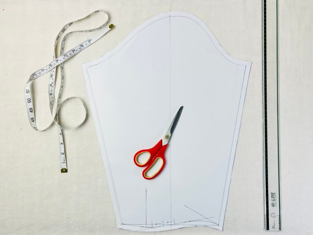 How to modify a sleeve block to draft a shirt sleeve pattern with cuff and placket