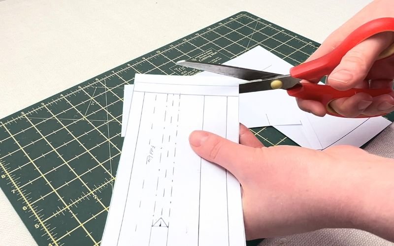 How to Draft a Shirt Sleeve Placket Pattern (Step-by-Step) Cutting the shirt sleeve placket pattern