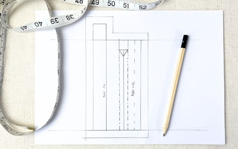 Home How to Draft a Shirt Sleeve Placket Pattern (Step-by-Step)
