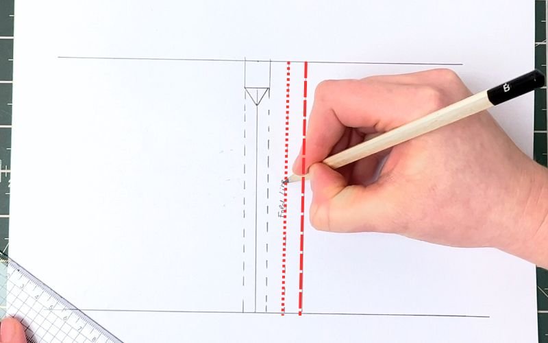 How to Draft a Shirt Sleeve Placket Pattern (Step-by-Step) Drafting the inner sleeve placket section for a shirt sleeve opening