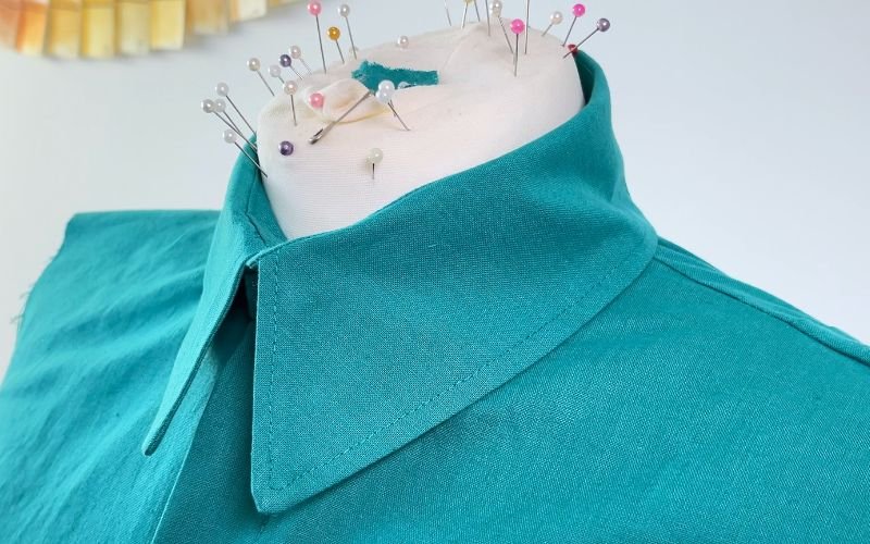 Home How to Sew a Collar and Collar Stand (Step-by-Step Shirt Tutorial)