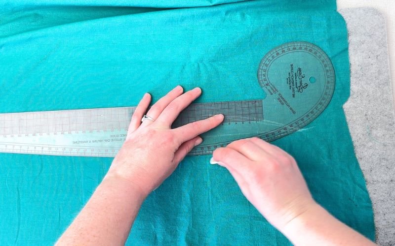 How to Sew Darts on a Shirt: Precise Marking, Transfer and Sewing Tutorial curving dart legs for contoured shaped