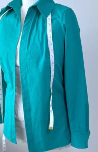 How to Attach Sleeves to Shirt (Three Step by Step Methods) Close-up of finished shirt sleeve neatly attached to bodice with smooth sleeve crown and no puckering