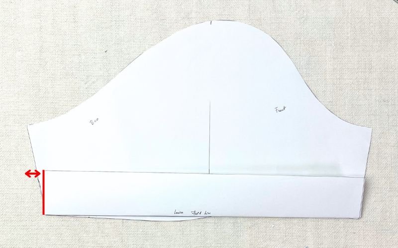 How to Draft a Roll-Up Sleeve Pattern (Step-by-Step Tutorial) The ease reduction on a straight cut roll-up facing