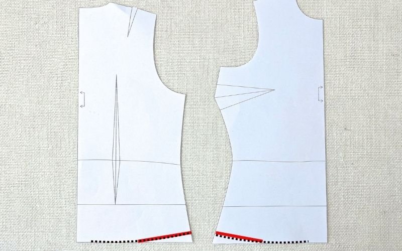 How to Eliminate a Pointy Side Seam (Why It Happens and How to Fix It) Raising the side seam on a bodice pattern to eliminate a pointy side seam