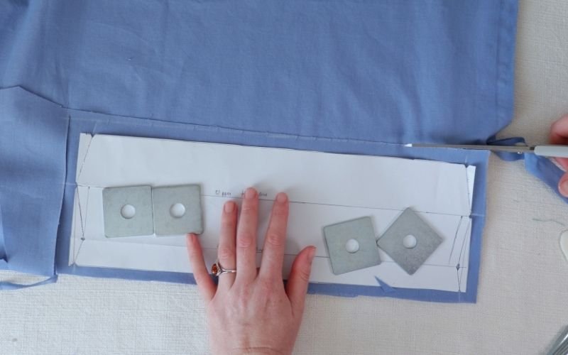 How to Sew Roll-Up Sleeves: Step-by-Step Guide Fabric roll-up sleeve extension cutting