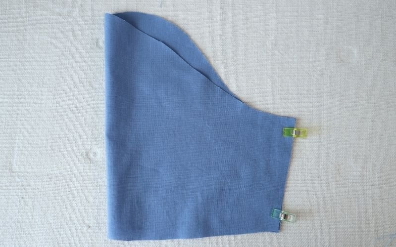 How to Sew Roll-Up Sleeves: Step-by-Step Guide Pinning the side seams on the sleeve before sewing